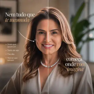 Nem tudo o que incomoda quando você se olha no espelho começa na pele